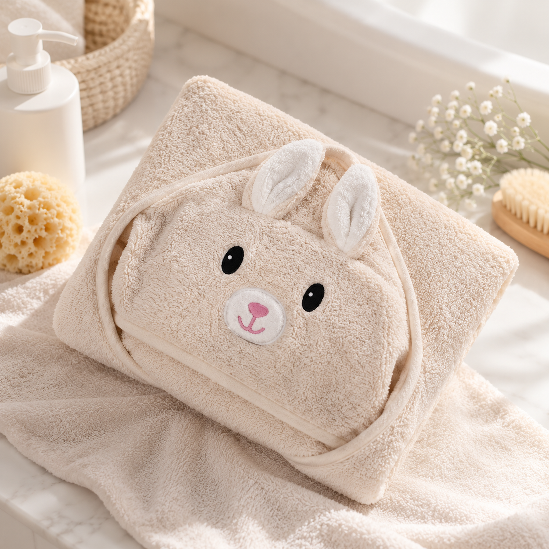 SnuggleSoft Baby Towel